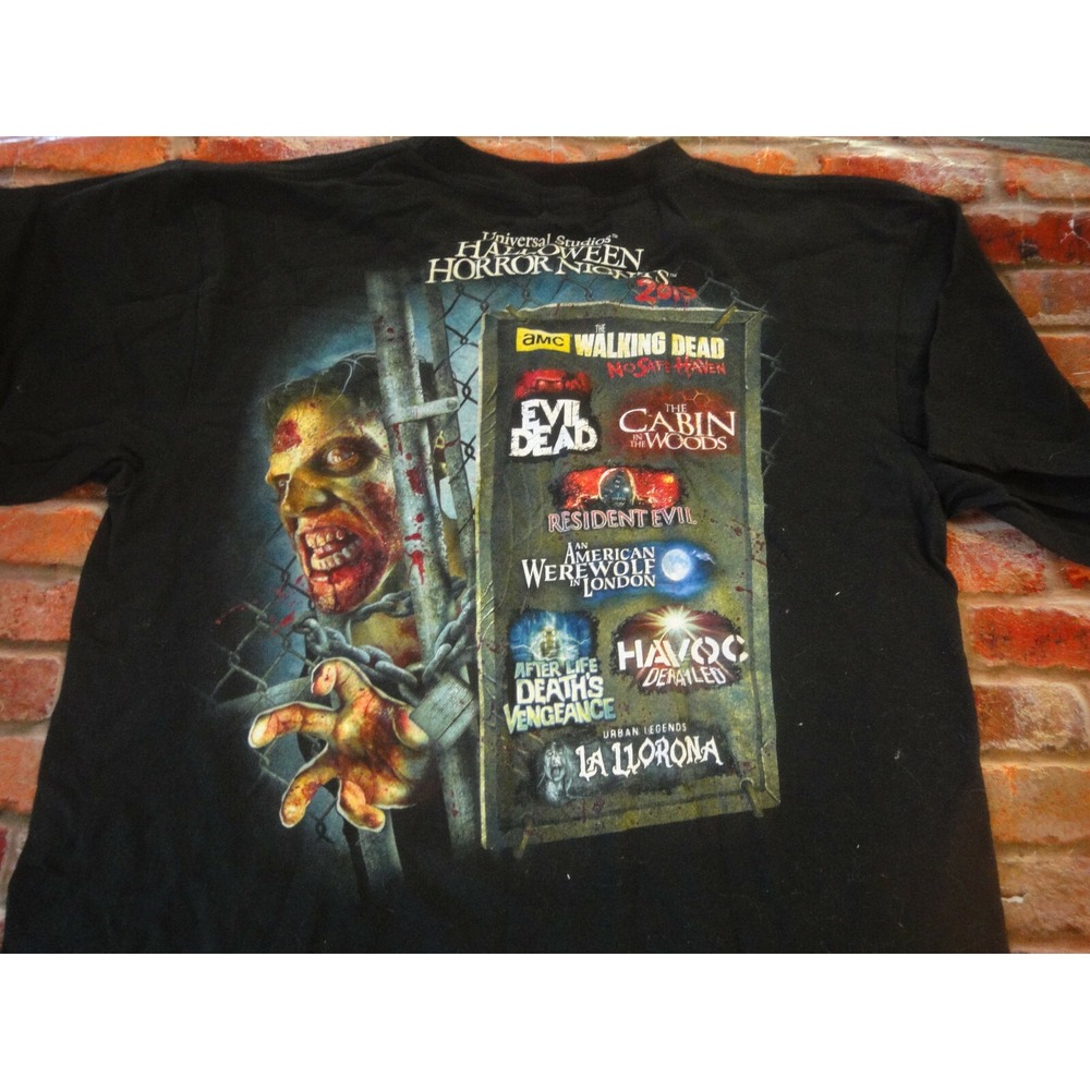 Universal Studios Halloween Horror Nights 2013 Kids large‎ T-shirt top